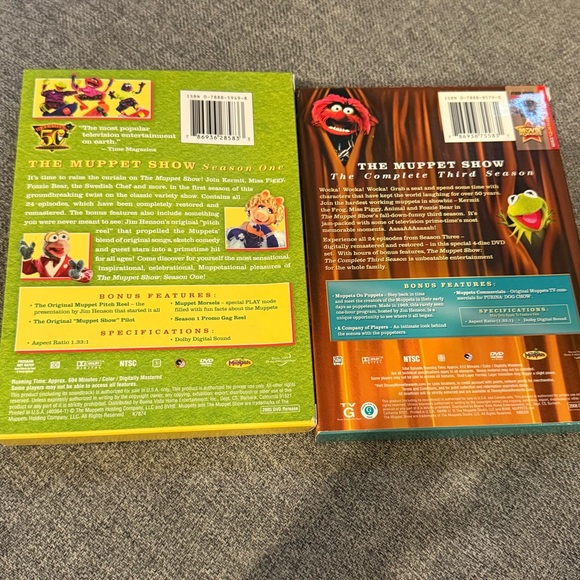 SOLD The Muppet Show DVD Lot Season 1 Special Edition Season 3 Jim Henson 4-Disc - Picture 3 of 4